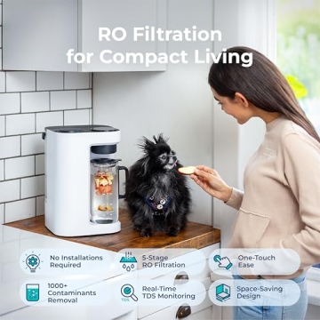 Bluevua RO100ROPOT-LITE Countertop Water Filter System