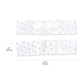 Amazon Basics Male Dog Wrap, Disposable Male Dog Diapers, Small, Pack of 30, White