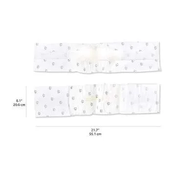 Amazon Basics Male Dog Wrap, Disposable Male Dog Diapers, Small, Pack of 30, White