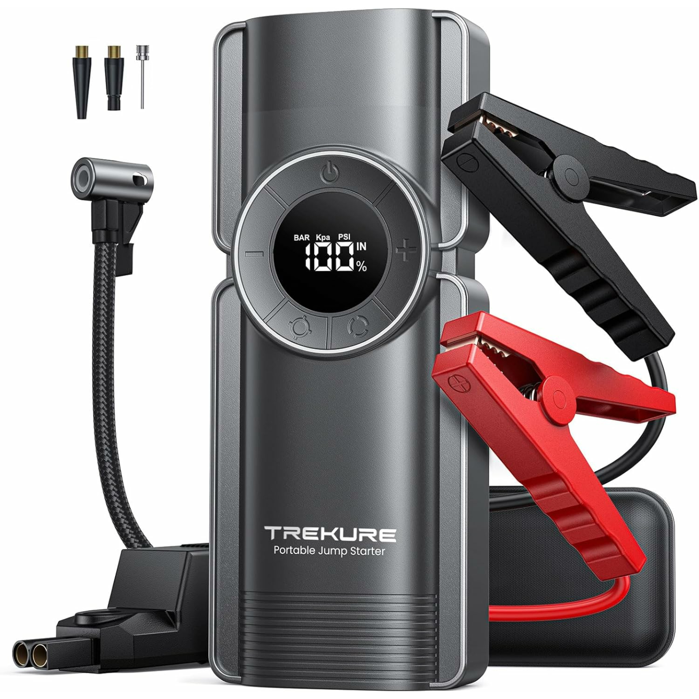 TREKURE 3000A Car Jump Starter & Air Compressor