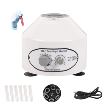 MAIGENAITE Electric Centrifuge Machine 4000 RPM with Timer for Lab