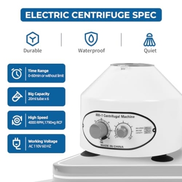 MAIGENAITE 4000 RPM Lab Centrifuge Machine for Plasma