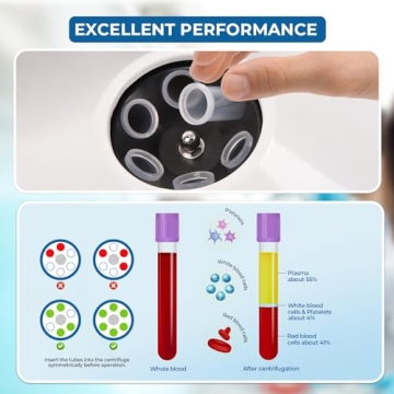 MAIGENAITE 4000 RPM Lab Centrifuge Machine for Plasma