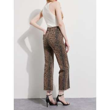 Supgoreou Women's Trendy Wide Leg Jeans for All Occasions