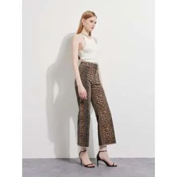 Supgoreou Women's Trendy Wide Leg Jeans for All Occasions