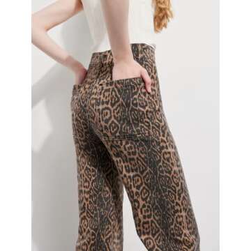 Supgoreou Women's Trendy Wide Leg Jeans for All Occasions