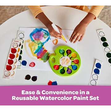 Crayola Watercolor Paint Set for Creative Kids