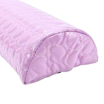 Pomeat PU Leather Salon Nail Hand Rest Cushion Hand Holder Nail Arm Rest Nail Pillows Manicure Tool