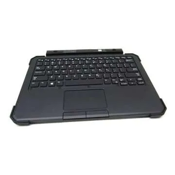 New Genuine Keyboard for Dell Latitude Rugged Extreme Tablet 7202 7212 7220 Magnetic Keyboard G17CY 0G17CY (Renewed)