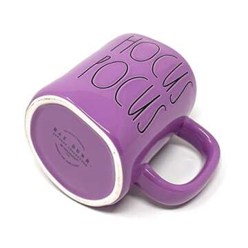 Rae Dunn HOCUS POCUS Mug Coffee Tea cup - Halloween Day gift - Ceramic