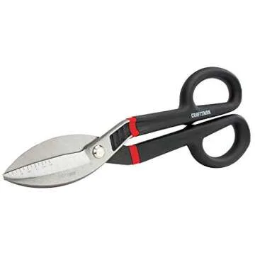 CRAFTSMAN 12-Inch Multi-Purpose Tin Snips for Metal Cutting Precision