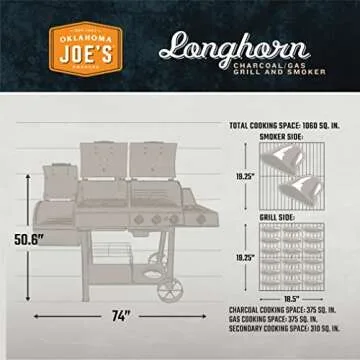 Char-Broil Oklahoma Joe's Versatile Grill Combo