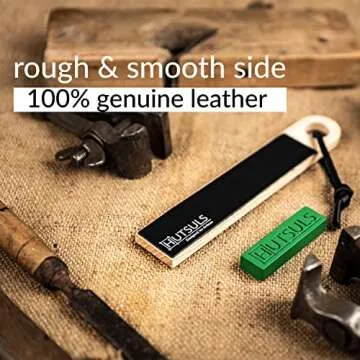 Hutsuls Pocket Knife Strop Kit For Sharp Blades
