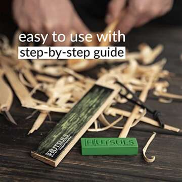 Hutsuls Pocket Knife Strop Kit For Sharp Blades