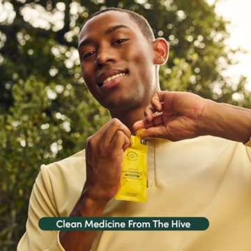 Propolis Liposomal Vitamin C by Beekeeper's Naturals, 1000mg Vitamin C, Propolis & Organic Honey, Supercharged Immune Support & Increased Bioavailibity for Max Absorption, 12 Ct