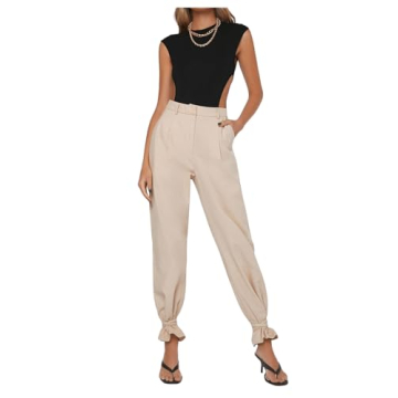 Stylish Milumia Women's Sleeveless Cut Out Bodysuit