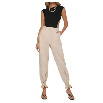 Stylish Milumia Women's Sleeveless Cut Out Bodysuit