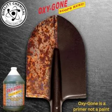 Quality Chemical Oxy-Gone Rust Remover - Fast & Safe Rust Treatment, 128 Oz