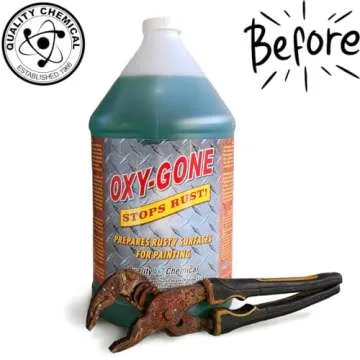 Oxy-Gone Rust Remover - Non-Toxic & Effective Metal Treatment