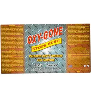 Oxy-Gone Rust Remover - Non-Toxic & Effective Metal Treatment