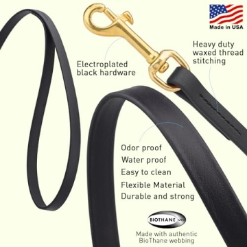 Viper K9 Biothane Working Dog Leash - Odor-Proof & Waterproof for Training