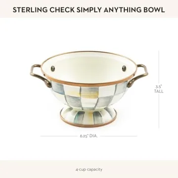 MACKENZIE-CHILDS Enamel Bowl for Stylish Entertaining