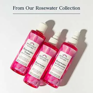 HERITAGE STORE Lavender Flower Water & Glycerine Benefits Skin, Hair & More Aromatherapy Mist Spray 8 oz