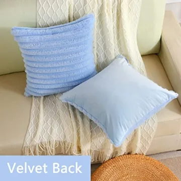 FUTEI Decorative Pillow Covers - Luxurious Style & Comfort
