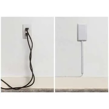 Sleek Socket Ultra-Thin Outlet Cover & Power Strip Kit