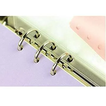 LONG TAO A5 6 Holes Notebook Organizer Set for Journals