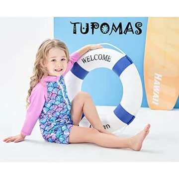 Stylish Upf 50+ Toddler Mermaid Swimsuit