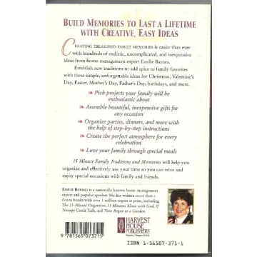 15 Minute Family Traditions & Memories Book for All