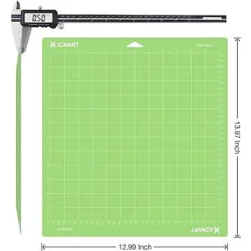 XINART 12x12 Inch Cutting Mats for Cricut Maker 3/Maker/Explore 3/Air 2/Air/One(Standard/Light/Strong,3 Mats) Adhesive Sticky Replacement Cutting Mat Compatible with Cricut