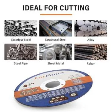 Efficient LotFancy 4.5 inch Cut Off Wheels for Metal