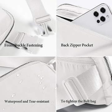 ODODOS Unisex Mini Belt Bag Adjustable Strap for Active Lifestyles