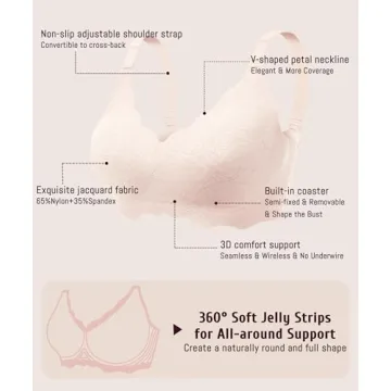 Gailife Wireless Bra for Everyday Comfort and Style