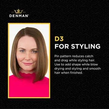 Denman Curly Hair Brush D3 - The Ultimate Curl Definer