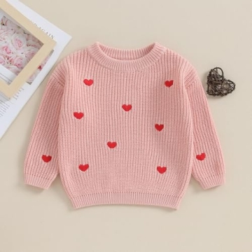Karwuiio Toddler Knit Sweater for All Occasions