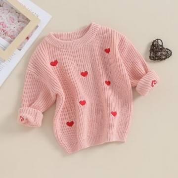 Karwuiio Toddler Knit Sweater for All Occasions