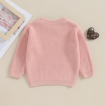 Karwuiio Toddler Knit Sweater for All Occasions