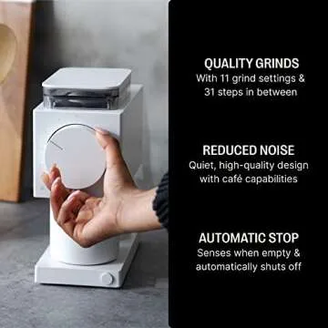 Fellow Ode Brew Grinder with 31 Settings for Perfect Coffee