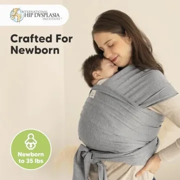 KeaBabies Baby Wrap Carrier - Universal Fit for Comfort