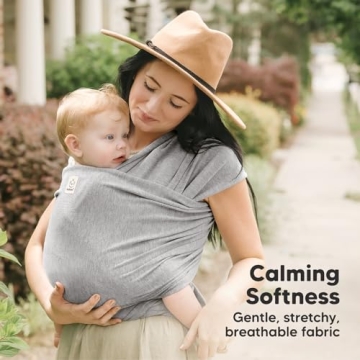 KeaBabies Baby Wrap Carrier - Universal Fit for Comfort