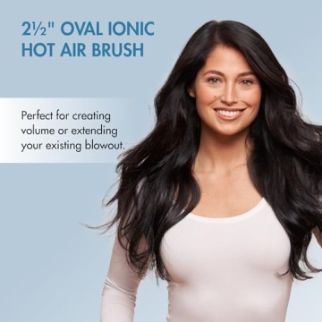 BabylissPRO Nano Titanium Hot Air Dryer Brush for Perfect Hair