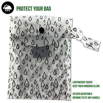 Iconikal Handbag Rain Cover - Stylish Protector for Bags