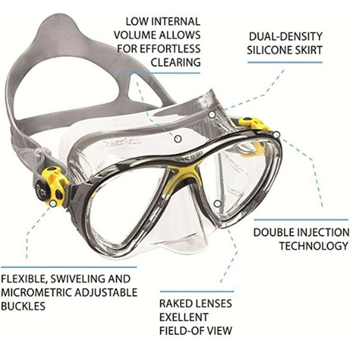 Cressi Diving Masks for Optimal Underwater Vision