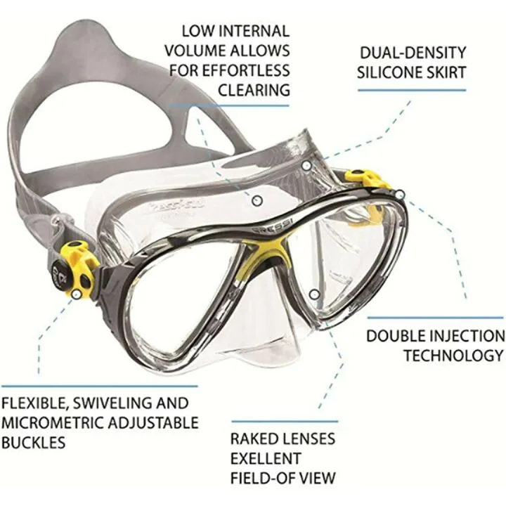 Cressi Diving Masks for Optimal Underwater Vision
