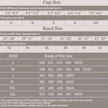 Gailife Smooth Wireless Bras for Women No Underwire Comfort Seamless Supportive Bra Raceback Push Up...