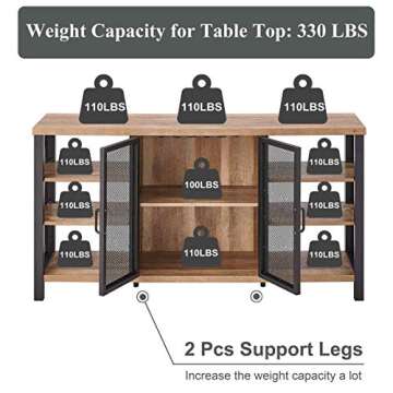 Versatile FATORRI Industrial Wine Bar Cabinet for Home