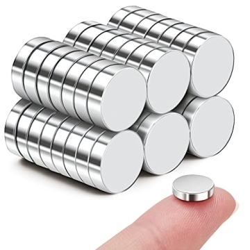 SMARTAKE 45 Pcs Refrigerator Magnets - Durable & Elegant Mini Neodymium Magnets for Fridge, Office, ...
